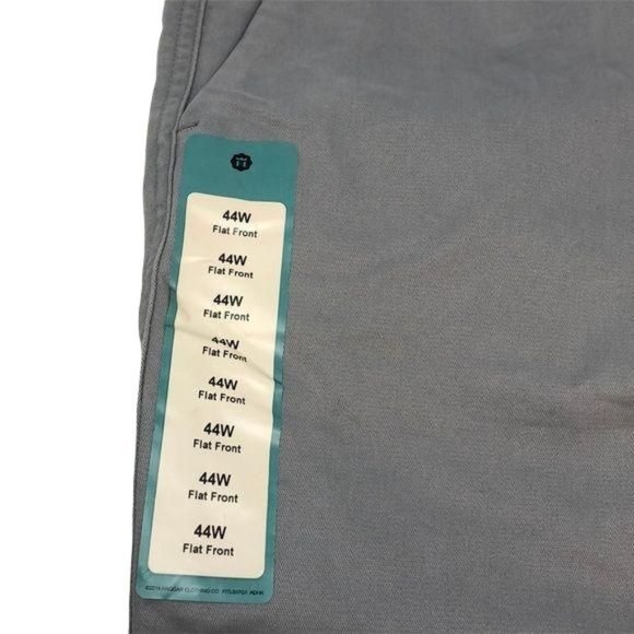 Haggar Men's Eco Straight Fit Flex Waistband Front Twill Short Size 44W - Picture 3 of 4